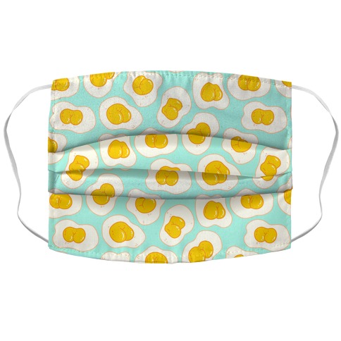 Egg Butts Accordion Face Mask