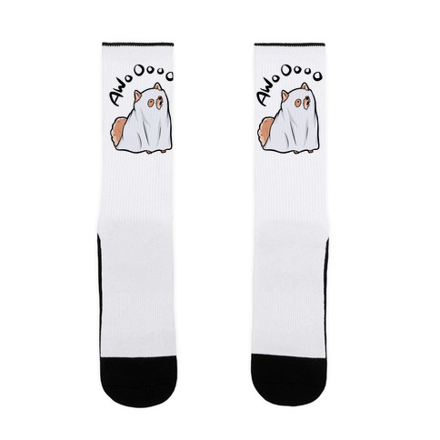 Ghost Dog Sock