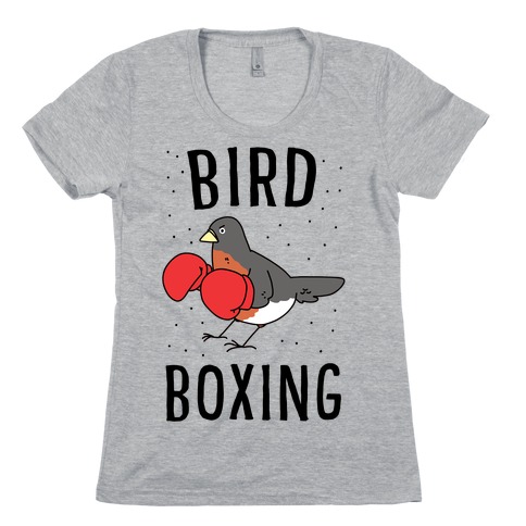 Bird Boxing Womens T-Shirt