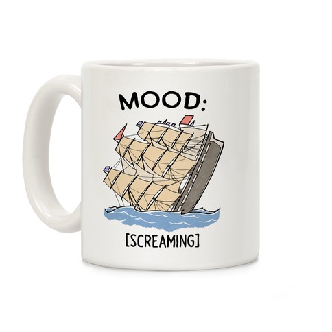 Stuck On A Sinking Ship Coffee Mug