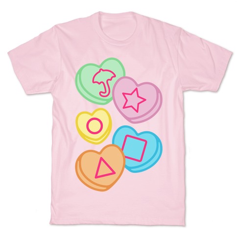 Candy Hearts Honey Comb Candy Parody T-Shirt