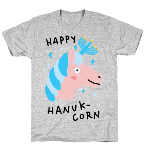 Happy Hanuk-Corn Unicorn T-Shirt
