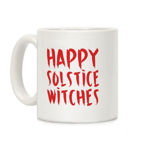 Happy Solstice Witches Parody Coffee Mug