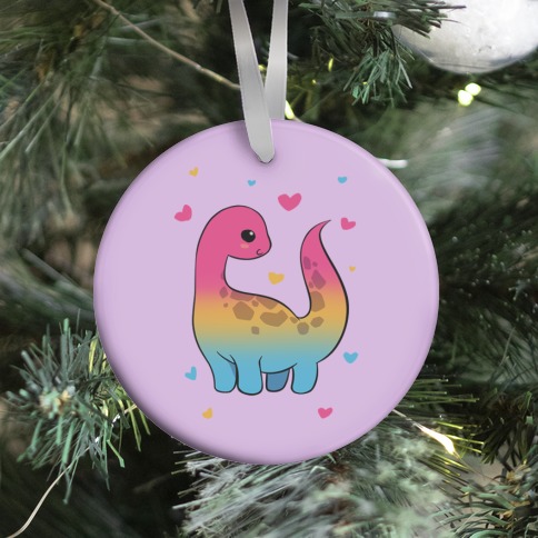Pansexual-Dino Ornament