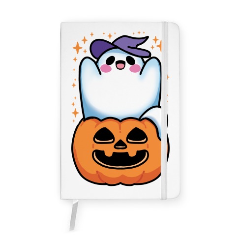 Cute Halloween Ghost Notebook