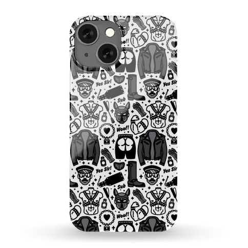Leather Daddy Pattern Phone Case
