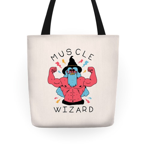 Muscle Wizard Tote