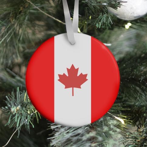 Canadian Flag Ornament