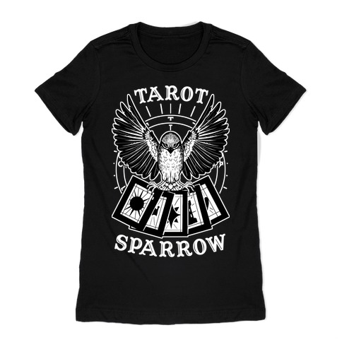 Tarot Sparrow Womens T-Shirt