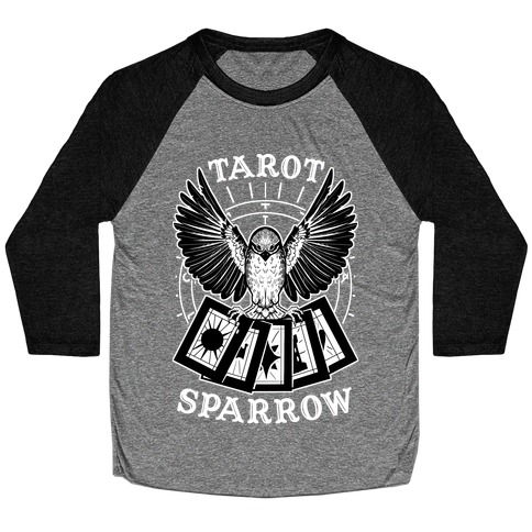 Tarot Sparrow Baseball Tee