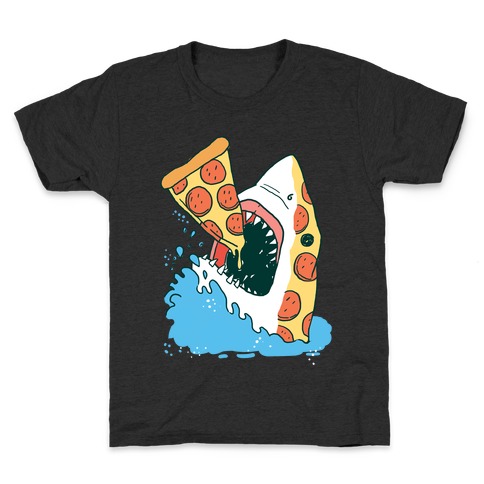 Pizza Shark Kids T-Shirt