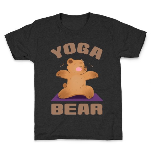 Yoga Bear Kids T-Shirt