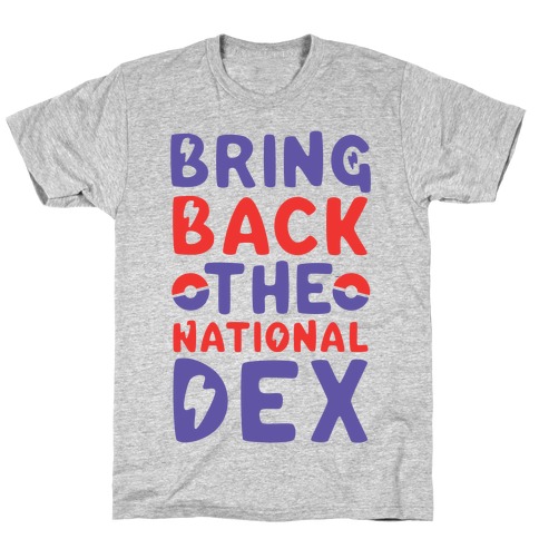 Bring Back the National Dex T-Shirt