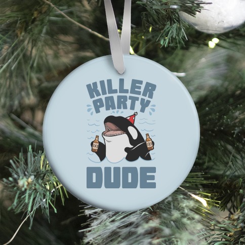 Killer Party Dude Ornament