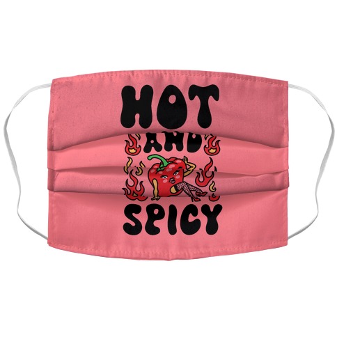 Hot And Spicy Pepper Accordion Face Mask