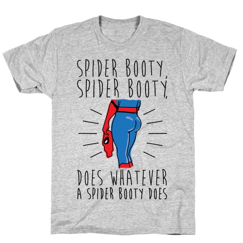 Spider Booty Parody T-Shirt