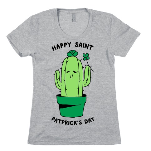 Happy Saint Patprick's Day Womens T-Shirt