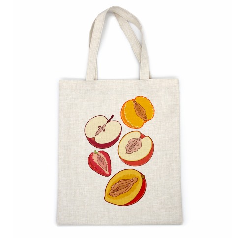 Fruity Vaginas Pattern Casual Tote