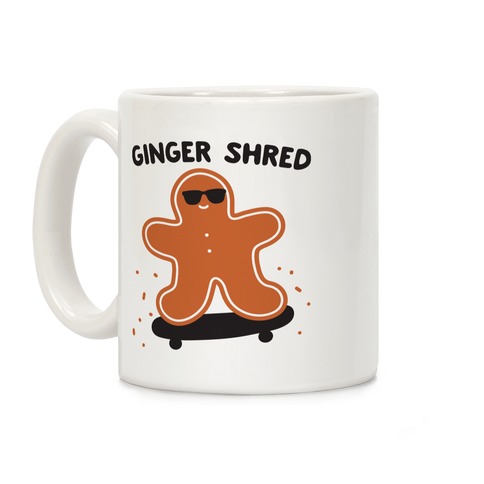 Ginger Shred Skateboarding Coffee Mug
