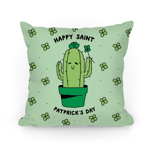 Happy Saint Patprick's Day Pillow