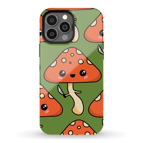 Mushroom With Knife Phone Case