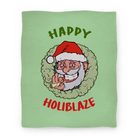 Happy Holiblaze Blanket