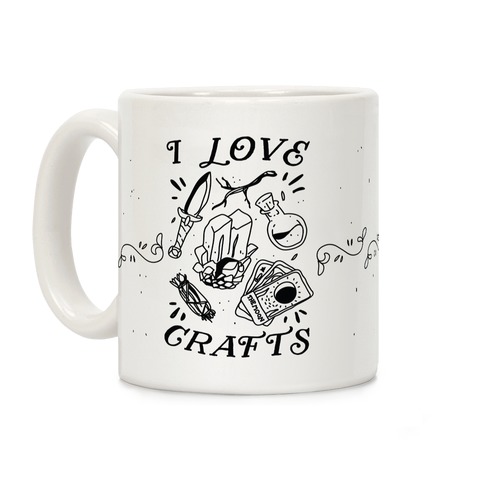 I Love (Witch) Crafts Coffee Mug