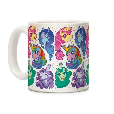 Unicorn Penis Pattern Coffee Mug