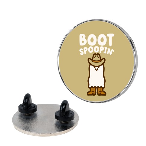 Boot Spoopin' Parody Pin