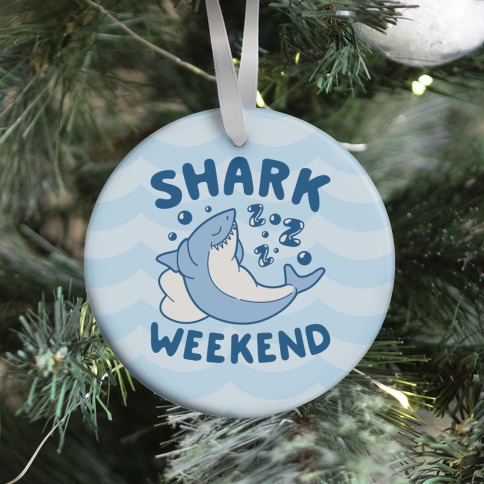 Shark Weekend Ornament