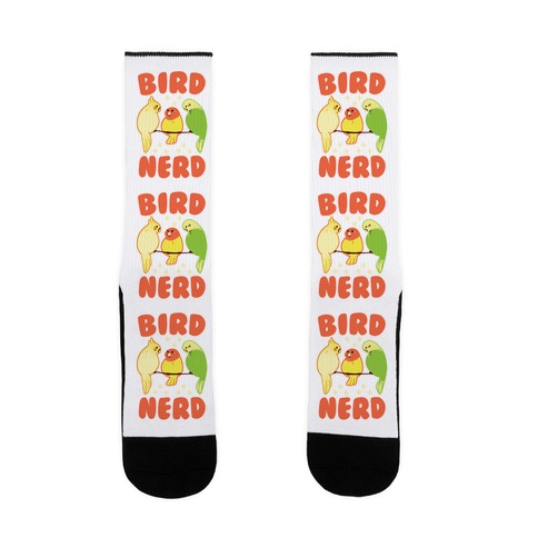 Bird Nerd Sock