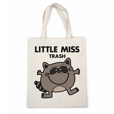 Little Miss Trash Raccoon Casual Tote