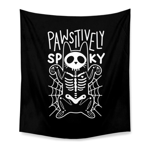 Pawsitively Spooky Tapestry