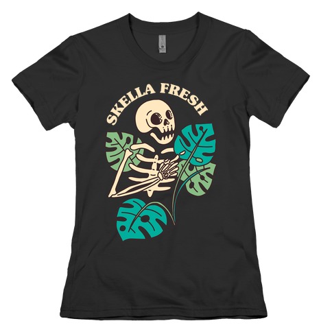 Skella Fresh Plants Womens T-Shirt
