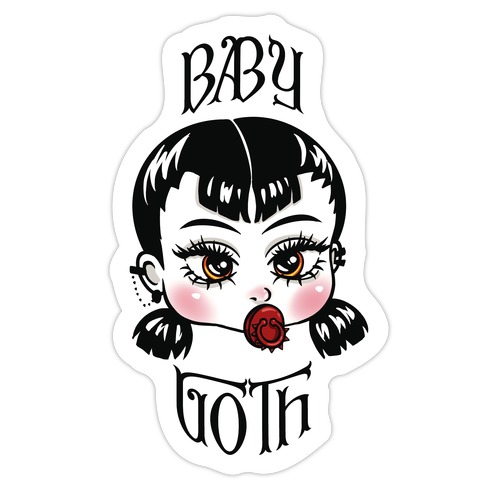 Baby Goth Pins | LookHUMAN