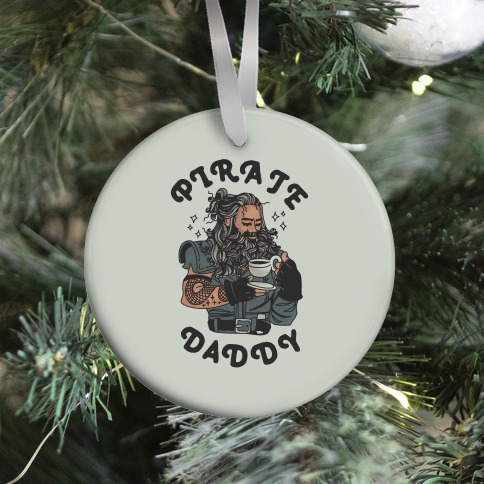 Pirate Daddy Ornament