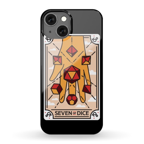 Seven of Dice - D&D Tarot Phone Case