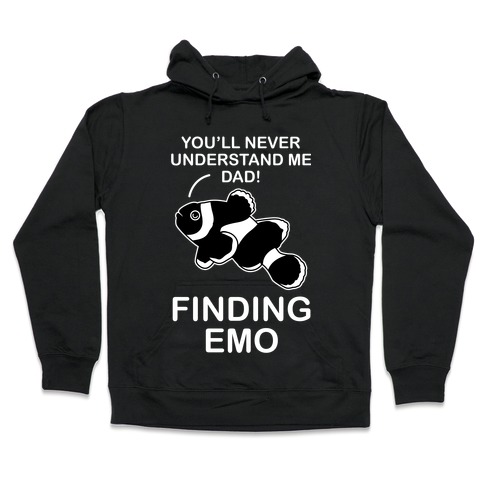 Finding Emo Hooded Sweatshirt