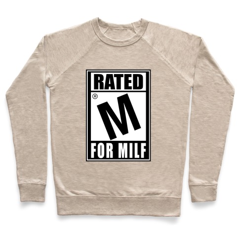 Rated M For Milf Parody Pullover