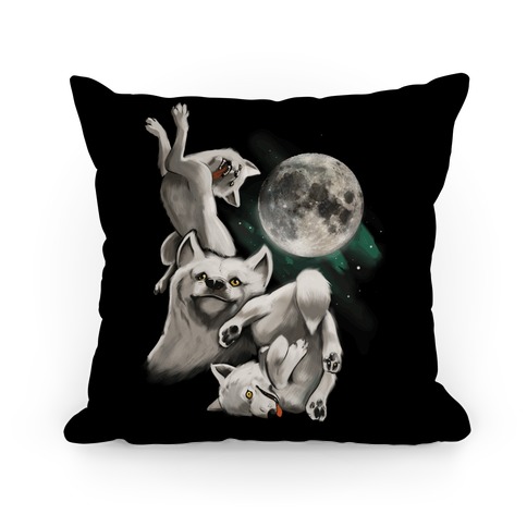 Three Wolf Moon Moon Pillow