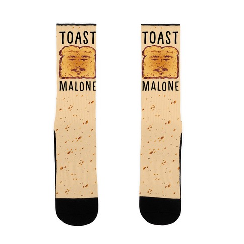 Toast Malone Sock