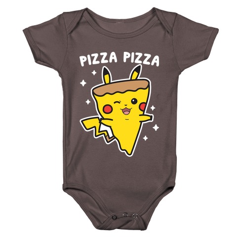 Pizza Pizza Pikachu Parody Baby One-Piece