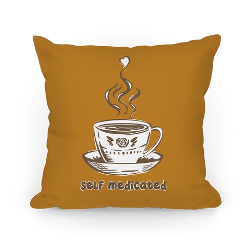 Self Medicated Coffee Pillow