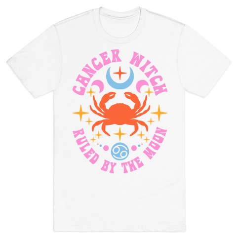 Cancer Witch Ruled By The Moon T-Shirt
