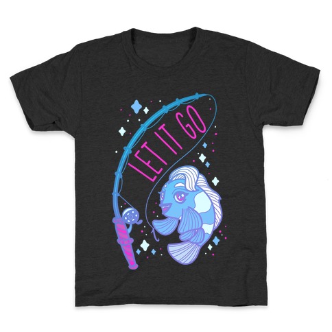 Let it Go Elsa Fish Kids T-Shirt