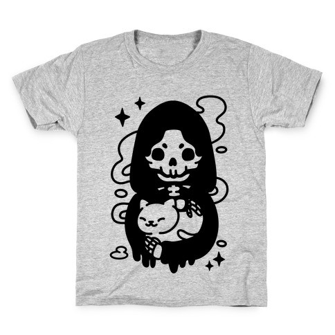 Death and Kitty Kids T-Shirt