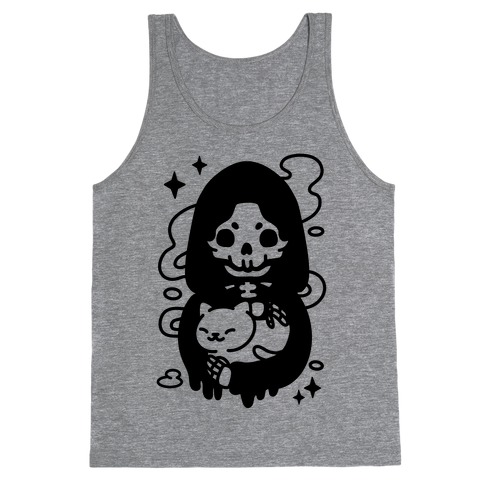 Death and Kitty Tank Top