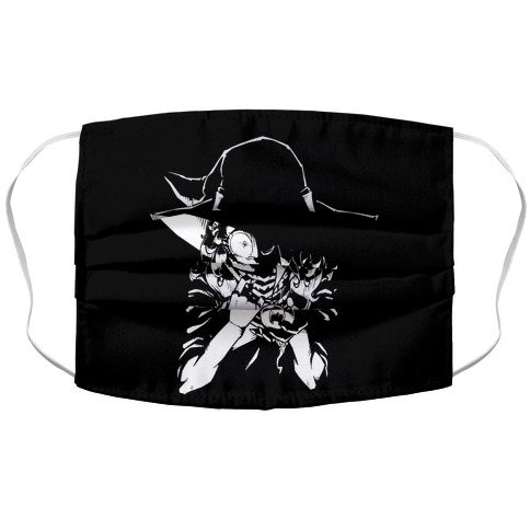 Witch In The Dark Accordion Face Mask