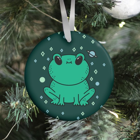 Alien Space Frog Ornament