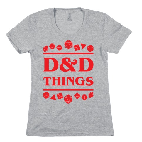 D&D Things Womens T-Shirt